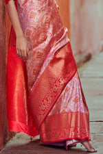 Soft Pink Kanjivaram Silk Saree