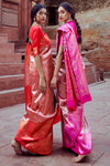 Soft Pink Kanjivaram Silk Saree