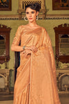 Peanut Brown Kanjivaram Saree