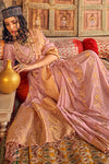 Soft Pink Silk Saree