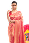 Imperial Red Kanjivaram Saree