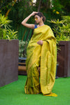 Apple Green Kanjivaram Saree