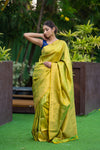 Apple Green Kanjivaram Saree