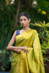 Apple Green Kanjivaram Saree