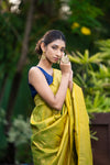 Apple Green Kanjivaram Saree